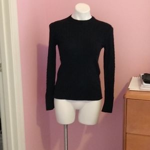 Women's black sweater